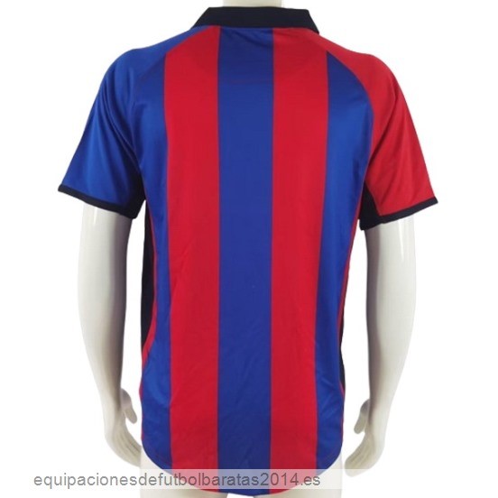 Nuevo 1ª Camiseta Barcelona Retro 2001 2002 Azul Rojo Baratas